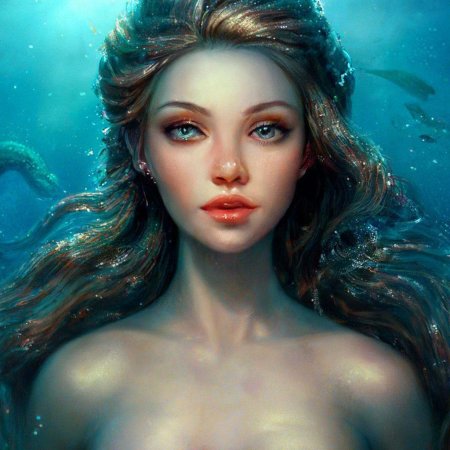 Девушка русалка