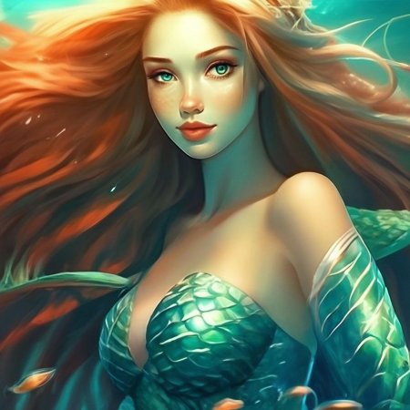 Девушка русалка