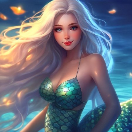 Девушка русалка