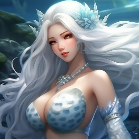 Девушка русалка