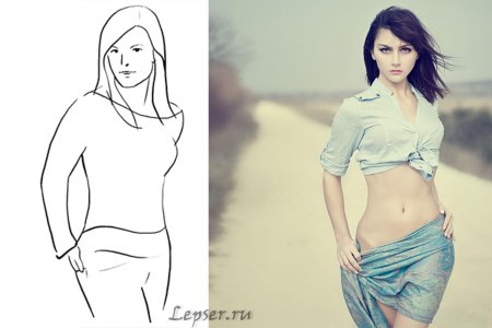 Красивые позы для фотосессии