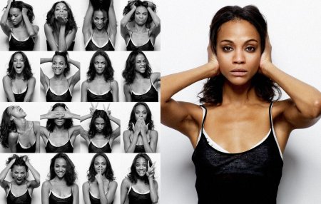 Зои Салдана фотосессии