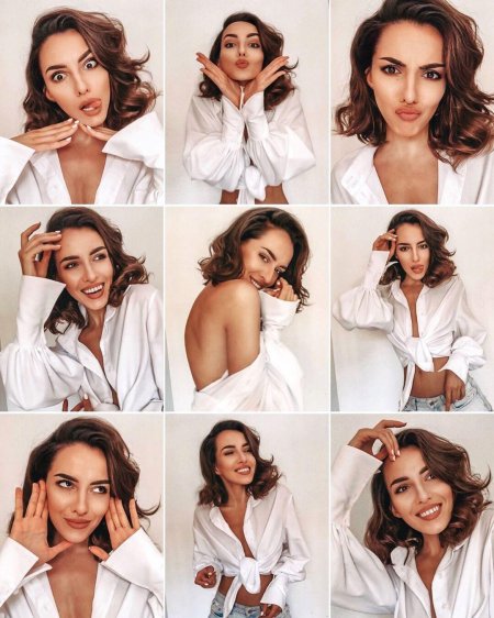 Позы для портретной фотосессии