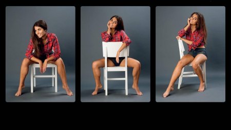 Позы для фотосессии на стуле