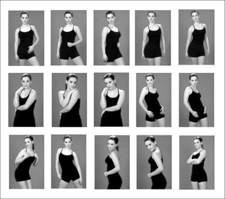 Позы моделей