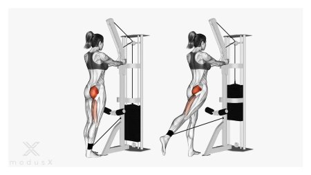 Упражнения для ягодиц на тренажерах