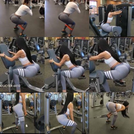 Упражнкния ЕК ягожицы в тренажерном зале