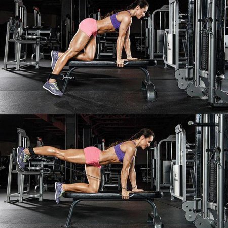 Упражнения для ягодиц в тренажерном зале