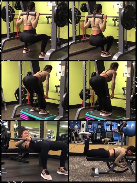 Суперсет румынская тяга