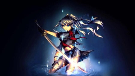 Аниме катана 4к