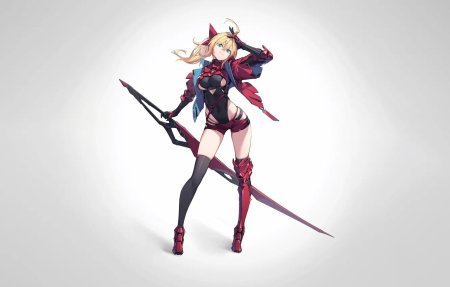 Аниме воительница