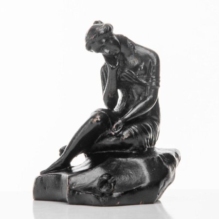 Статуэтка девушка с кувшином силумин