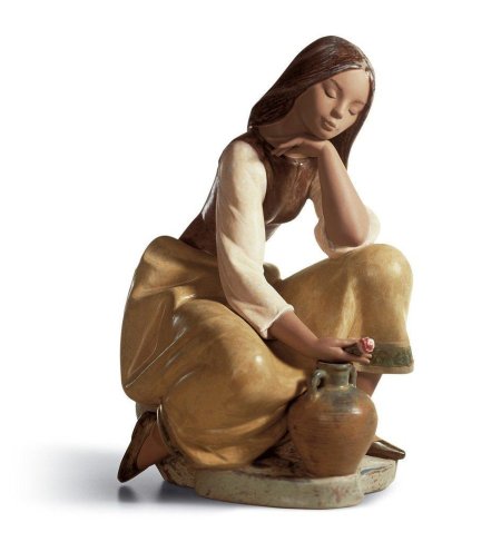 Lladro девушка с кувшином