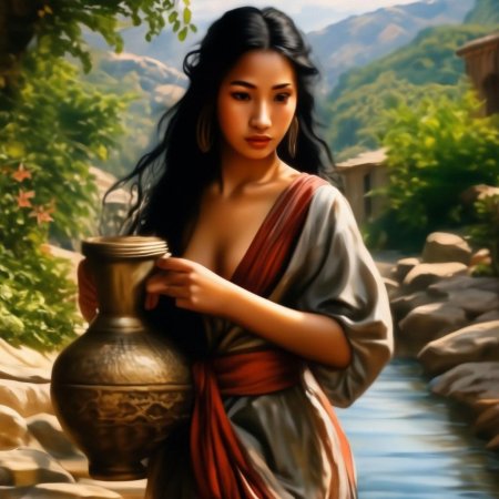 Восточная девушка