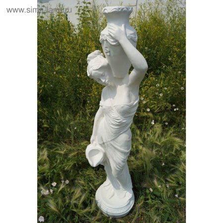 Фигура "девушка с кувшином" бронза, 140см