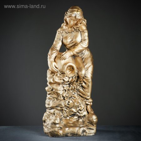 Фигура "девушка с кувшином" бронза, 140см