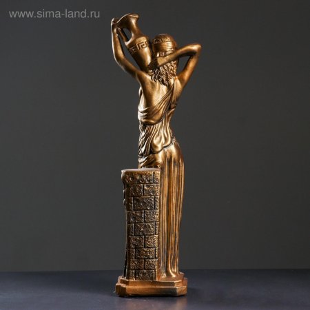 Фигура "девушка с кувшином" бронза, 140см