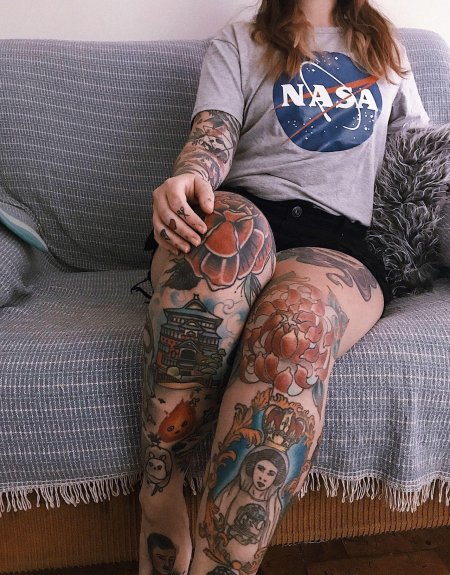 НАСА тату