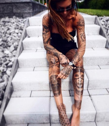 Тату для девушек