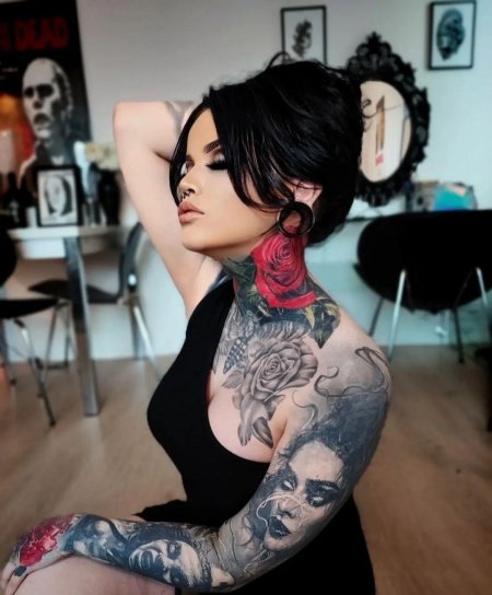 Девушки с татуировками красивые