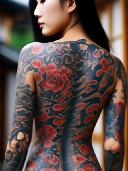 Японская традиционная татуировка