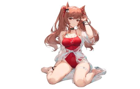 Картун Кэт аниме девушка