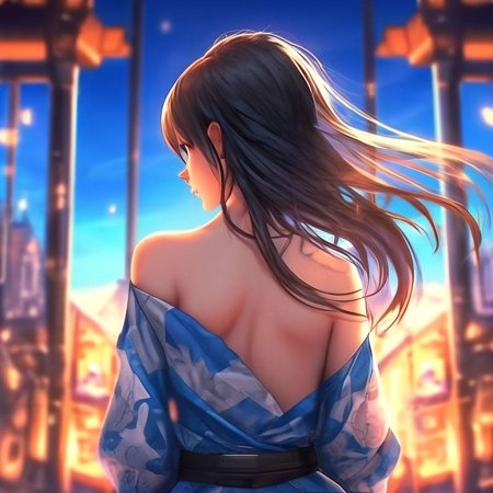 Девушка со спины