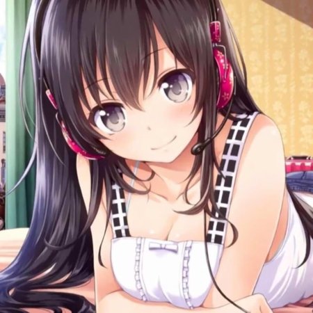 Аниме девушка красивая