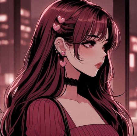 Девушка из аниме