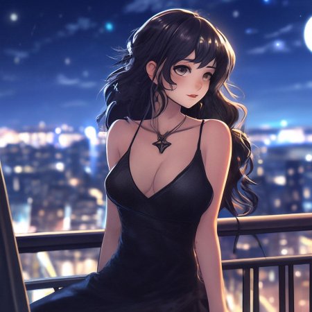 В стиле аниме