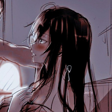 Парень подчиняется девушке арт