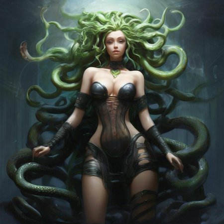 Секс с медузой горгоной