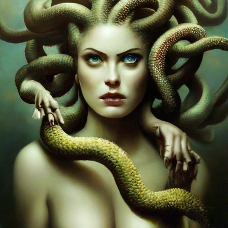 Голова медуза горгона