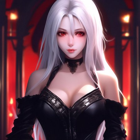 Девушка вампир