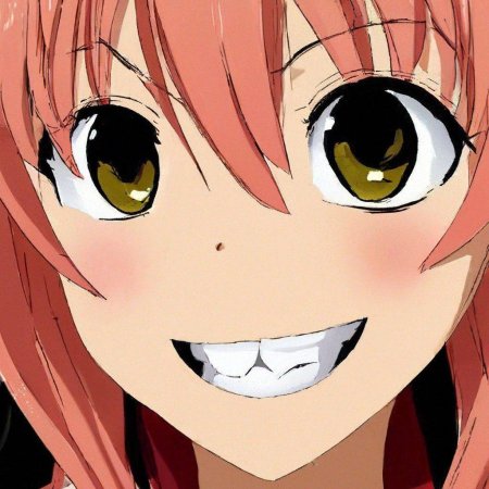 Аниме улыбка девушки
