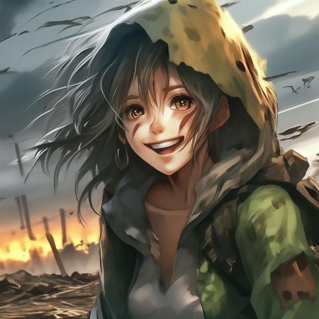 Безумная улыбка аниме