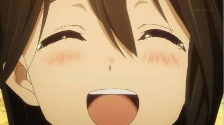 Аниме тянка плачет