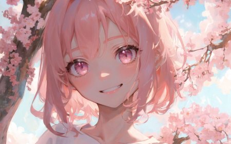 Аниме розовое