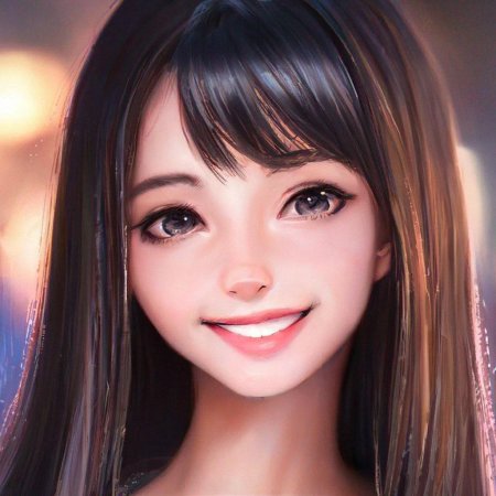 В стиле аниме