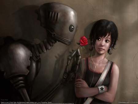 Девушка робот