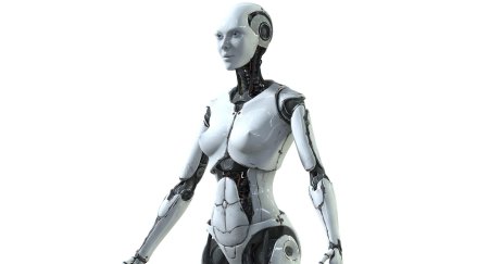 Девушка робот