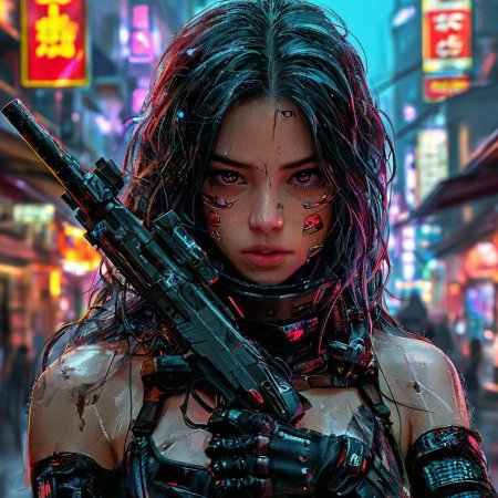 Персонажи киберпанк