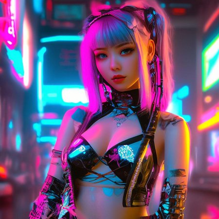 Киберпанк неон