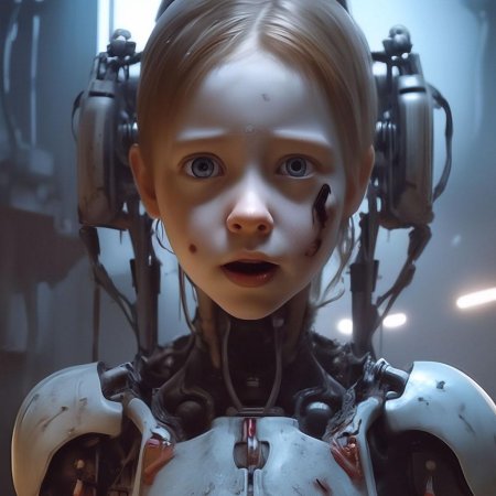 Девочка и робот