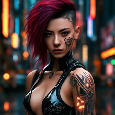 Киберпанк арт