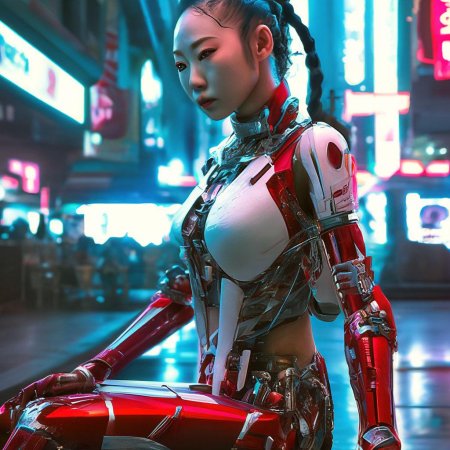 Девушка киборг