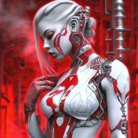 Киборг девушка