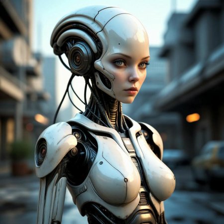 Робот девочка