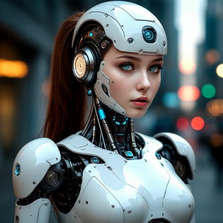 Красивый робот