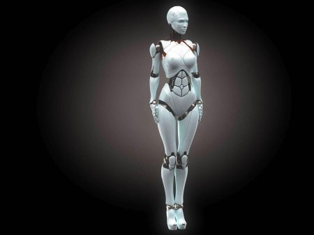 Девушка робот